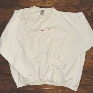 Vintage Nike Air Crewneck XXL White